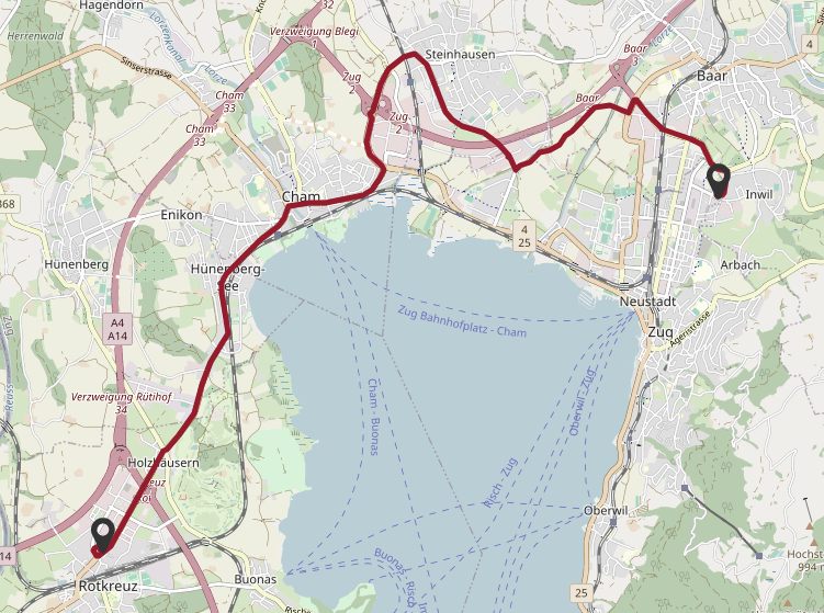 Karten-Preview der Tour